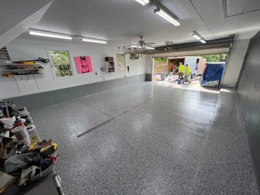 After12 garage floor coating - after 2