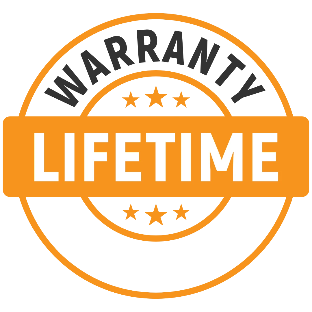 Premier Edge Warranty Badge white font Premier Edge Warranty Badge white font